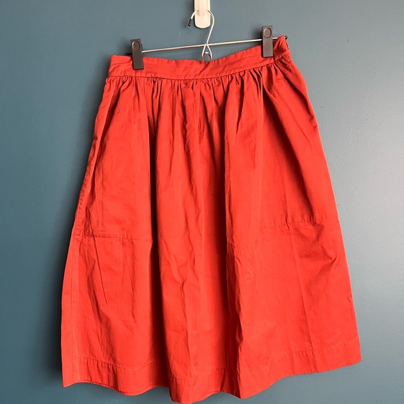 Zara woman midi A lined skirt - Picture 3 of 5